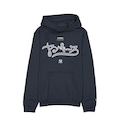 Blusão de Moletom New Era Canguru Fechado New York Yankees MLB Hyperfly Masculino AZUL