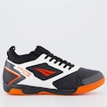Chuteira De Futsal Penalty Evolution Club Locker Y-1 - Adulto PRETO/LARANJA