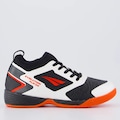 Chuteira De Futsal Penalty Evolution Player Locker Y-1 Infantil BRANCO/CORAL