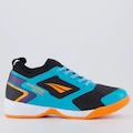 Chuteira De Futsal Penalty Evolution Player Locker Y-1 Infantil TURQUESA