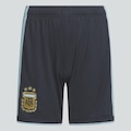 Calção adidas Argentina Home 2026 Infantil PRETO