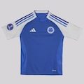 Camisa Do Cruzeiro I 2025 adidas Sul-Americana - Infantil AZUL