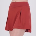 Short Saia Fila Match Ao Feminino VERMELHO