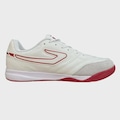 Chuteira De Futsal Topper Maestro Club V - Masculino BRANCO/VERMELHO