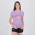 Camiseta Diadora Basic - Feminina ROXO