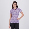 Camisa Do Corinthians Logo Dry - FutFanatics - Feminina ROXO