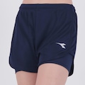 Shorts Diadora 2 em 1 - Feminino AZUL ESCURO