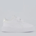 Tênis Puma Carina 3.0 Holo 2.0 Infantil BRANCO