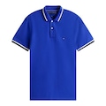 Camisa Polo Tommy Hilfiger Cuff Interest Slim Fit Masculina AZUL
