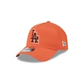 Boné New Era 9Forty A-Frame Snapback Los Angeles Dodgers MLB Masculino LARANJA