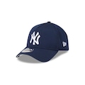 Boné New Era 9Forty A-Frame Snapback New York Yankees MLB Masculino OFF WHITE