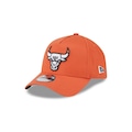 Boné New Era 9Forty A-Frame Snapback Chicago Bulls NBA Masculino LARANJA