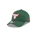 Boné New Era 9Forty A-Frame Snapback Chicago Bulls NBA Masculino VERDE