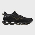 Tênis Masculino Mizuno Wave Prophecy 14 PRETO/OURO