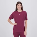 Camiseta PUMA ESS Relaxed Feminino VERMELHO