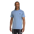 Camiseta Adidas Gym Masculina AZUL CLA/CINZA