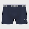 Cueca Puma Boxer Sem Costura - Adulto AZUL ESCURO