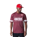 Camiseta New Era San Francisco 49ers Mesh Jersey Masculina VERMELHO