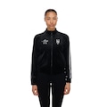 Jaqueta New Era Track New York Mets MLB Feminina PRETO