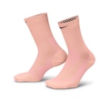 Meia Nike Fast Lightweight Crew Unissex ROSA CLARO
