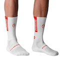 Meia de Futebol do Inter Prosocks Ultragrip Adulto BRANCO/VERMELHO