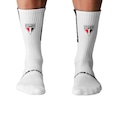 Meia Futebol do São Paulo Prosocks Ultragrip Adulto PRETO/VERMELHO