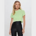 Blusa Cropped Body For Sure Liso Essentials Colors NAO SE APLICA