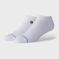 Meia Cano Baixo stance  Icon Low Masculina BRANCO