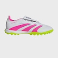 Chuteira De Society adidas Predator League Fold-Over Masculina BRANCO