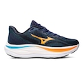 Tênis Masculino Mizuno Wave Skyway AZUL ESC/LARANJA