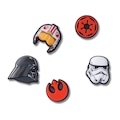 Jibbitz™ Símbolos Star Wars Pack Com 5 Peças Único - Unissex BRANCO