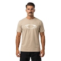 Camiseta Oakley Ellipse Dusty SS Tee - Masculino BRANCO/BEGE