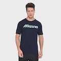 Camiseta Masculina Mizuno Big Logo Masculino AZUL