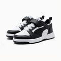 Tênis Infantil Puma Rebound V6 Low AC+PS BRANCO/PRETO