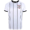 Camisa do Corinthians Timão Nº9 Listrada Branca SPR Masculina BRANCO