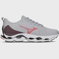 Tênis Feminino Mizuno Wave Stratos 2 CINZA