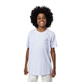 Camiseta Esportiva Cruzeiro Surf Center Logo Bordado Infantil BRANCO