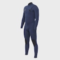 Long John Vissla Seven Seas 3/2 Chest Zip Naval Importado Masculino AZUL