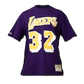 Camiseta NBA Oversized La Lakers Johnson 32 Masculina ROXO