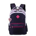 Mochila Sestini 2 Compartimentos College Crinkle 4 27 Litros ROXO