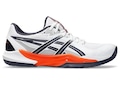 Tênis Masculino Asics Powerbreak FF BRANCO/LARANJA