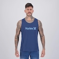 Regata Hurley Silk Solid Masculino AZUL