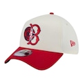 Boné New Era 3930 A-Frame Boston Red Sox Double Logo Masculino OFF WHITE