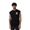 Camiseta Regata Do Corinthians Jogai Por Nós - Surf Center - Masculina PRETO