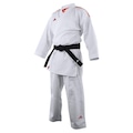 Kimono Karate Kumite adidas K220DNA WKF Approved Color BRANCO/VERMELHO