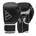 Luva de Boxe em PU adidas Hybrid 80 PRETO/BRANCO
