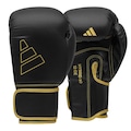 Luva de Boxe em PU adidas Hybrid 80 PRETO/OURO