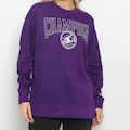 Blusão Champion Game Day Eco Oversized Feminino ROXO