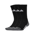 Meia Cano Médio Climacool Cushioned Crew adidas - 3 Pares - Unissex PRETO