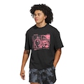 Camiseta adidas Anthony Edwards Masculina PRETO/VERMELHO